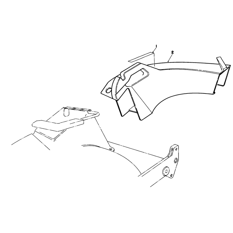 Side Discharge Chute Model No 59168 Optional