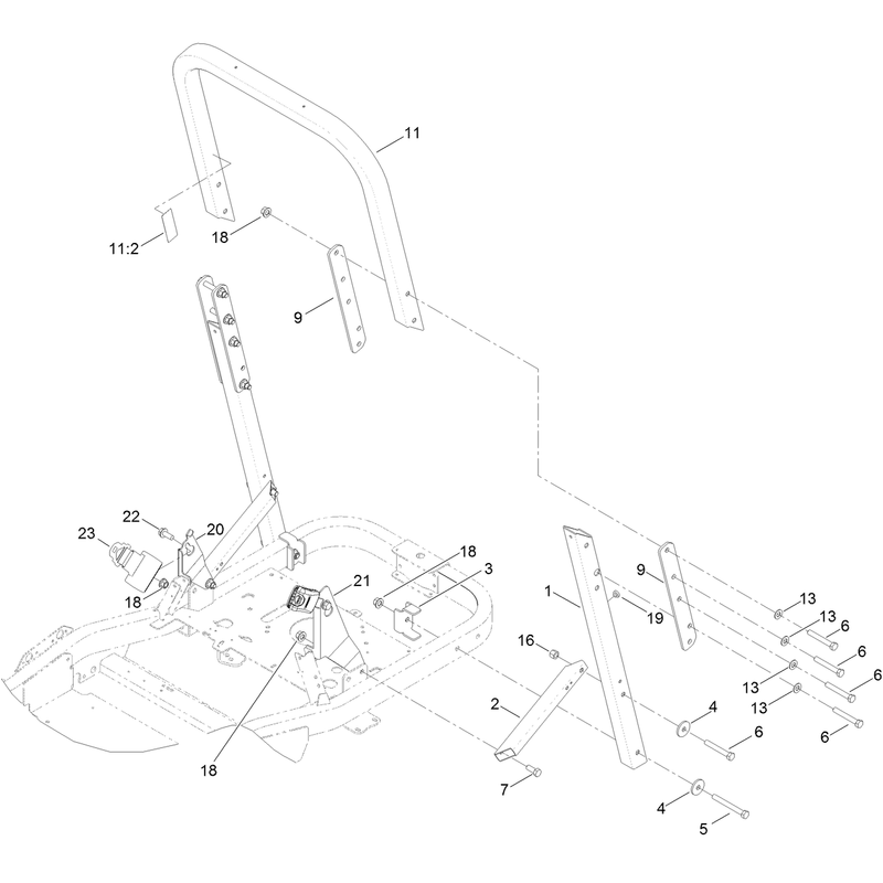 Roll-Over Protection System Assembly