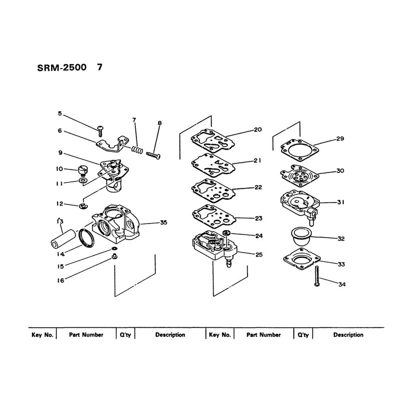 Carburetor Detail (WY-21)