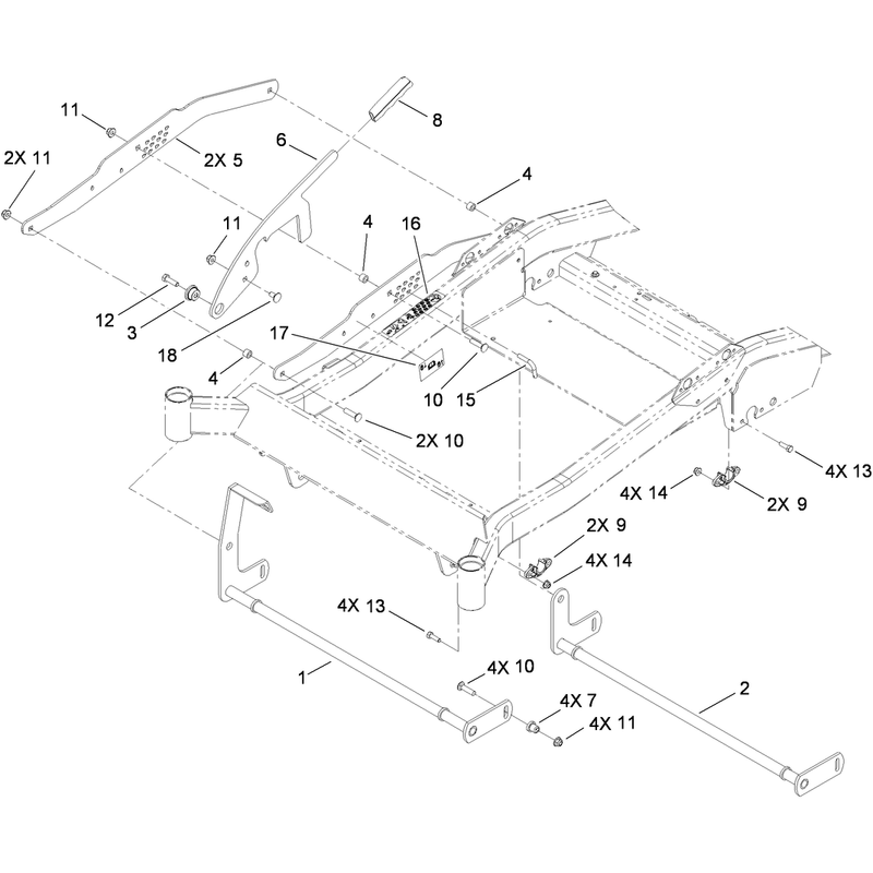 Deck Lift Assembly