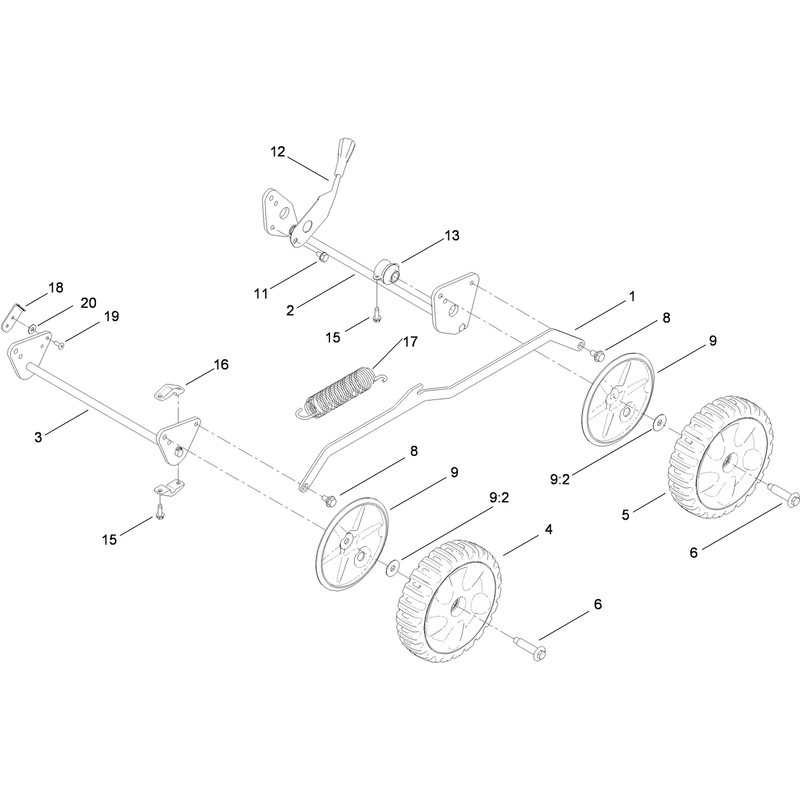 Traction Height of Cut and Suspension Assembly