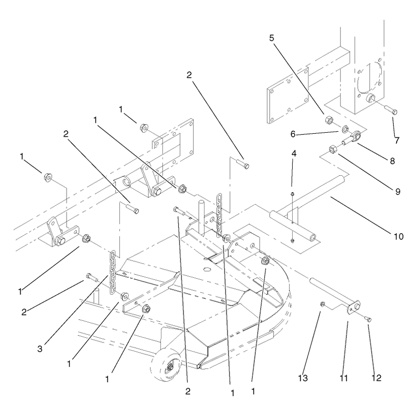 Frame and Deck Assembly