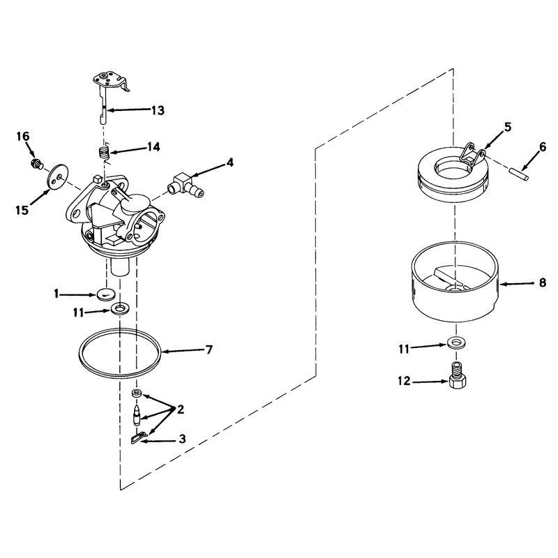 Carburetor Model 631612
