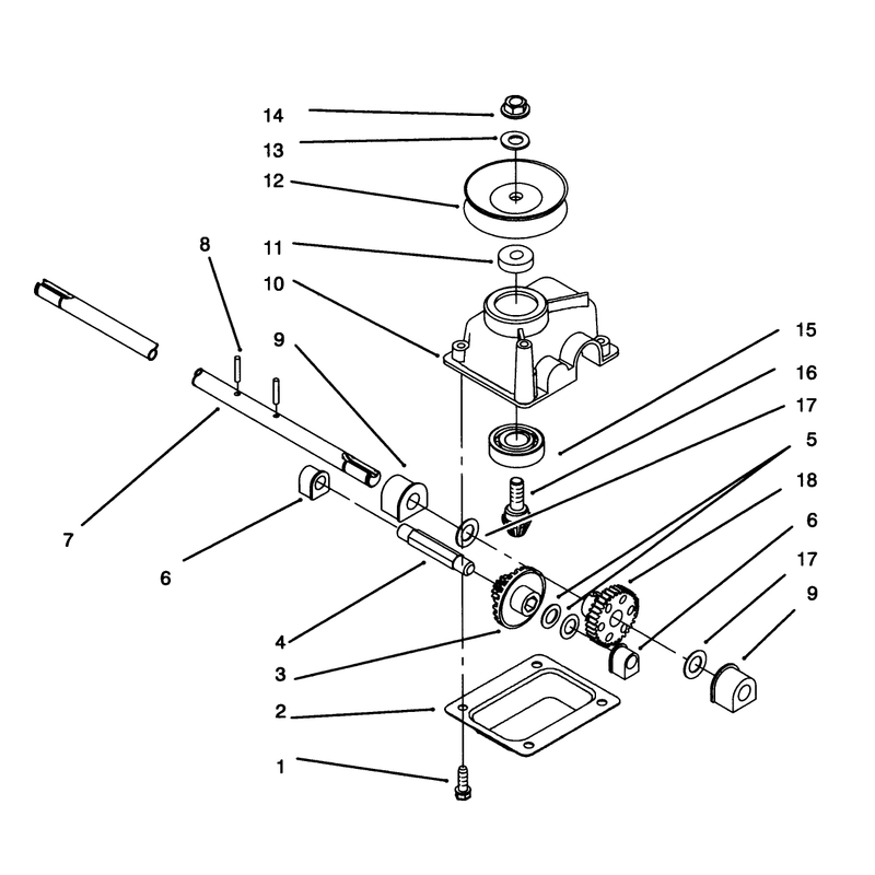 Gear Case Assembly
