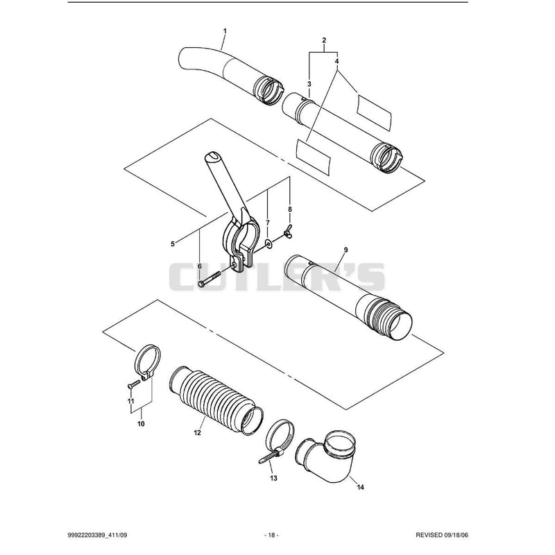 Blower Pipes