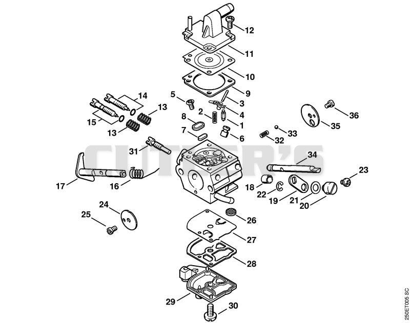 Carburetor C1Q-S35 (19.98)