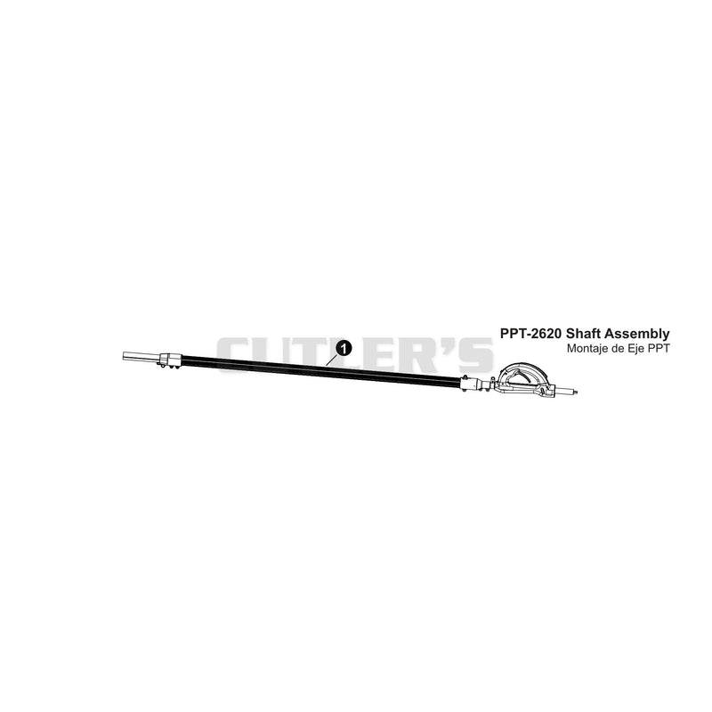 PPT 2620 Shaft Assembly