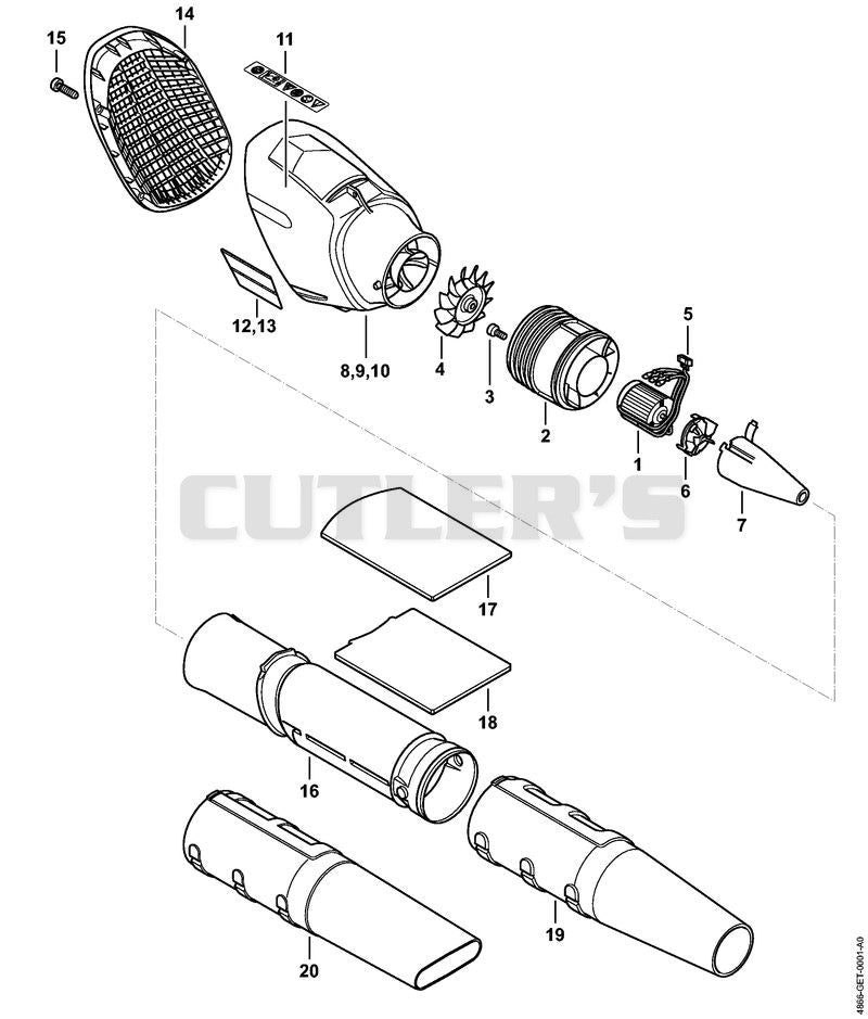 Electric motor, blower