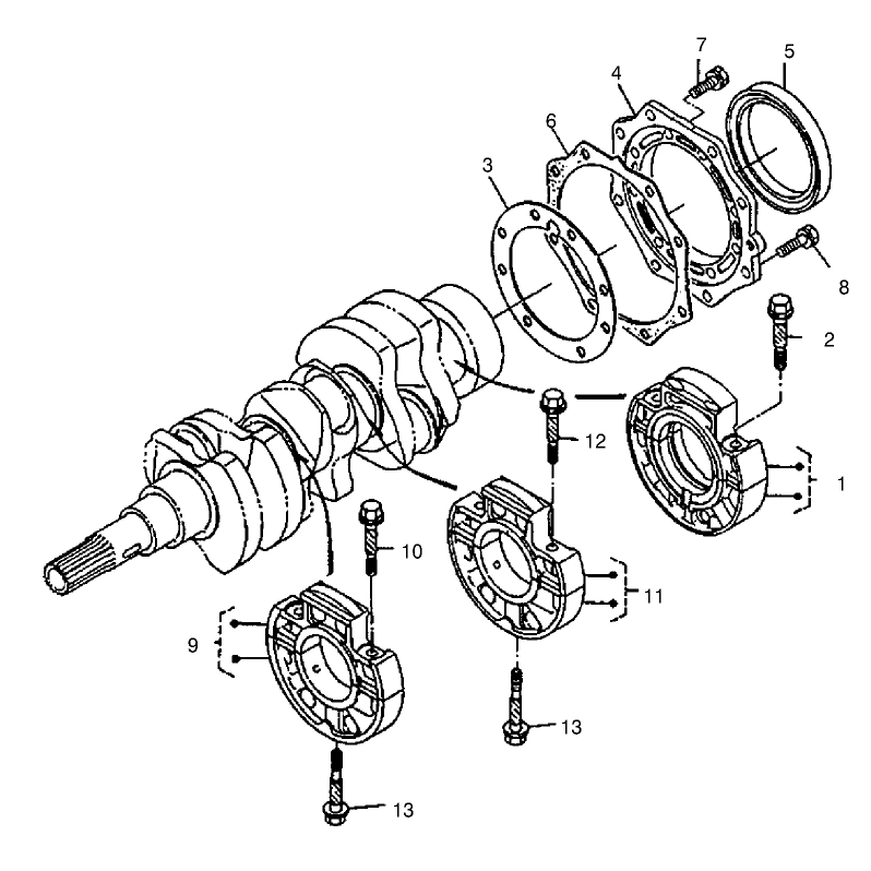 Main Bearing Case Assembly