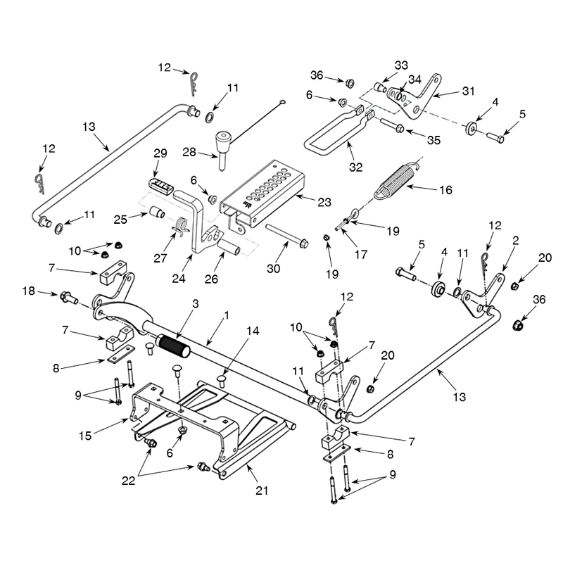 MOWER LIFT / DECK LIFT
