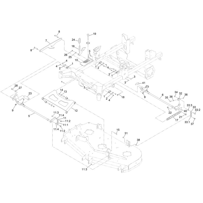 Deck Lift Assembly