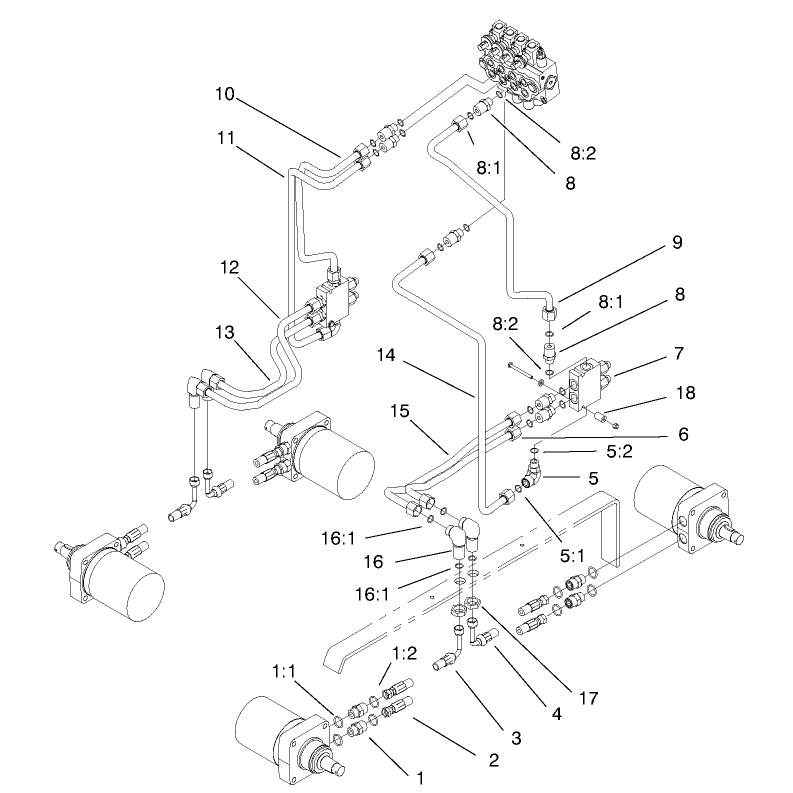 Hydraulic Motors Assembly