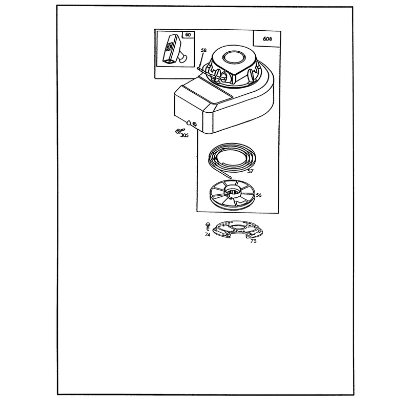 Engine Briggs and Stratton Model 95902-3148-01