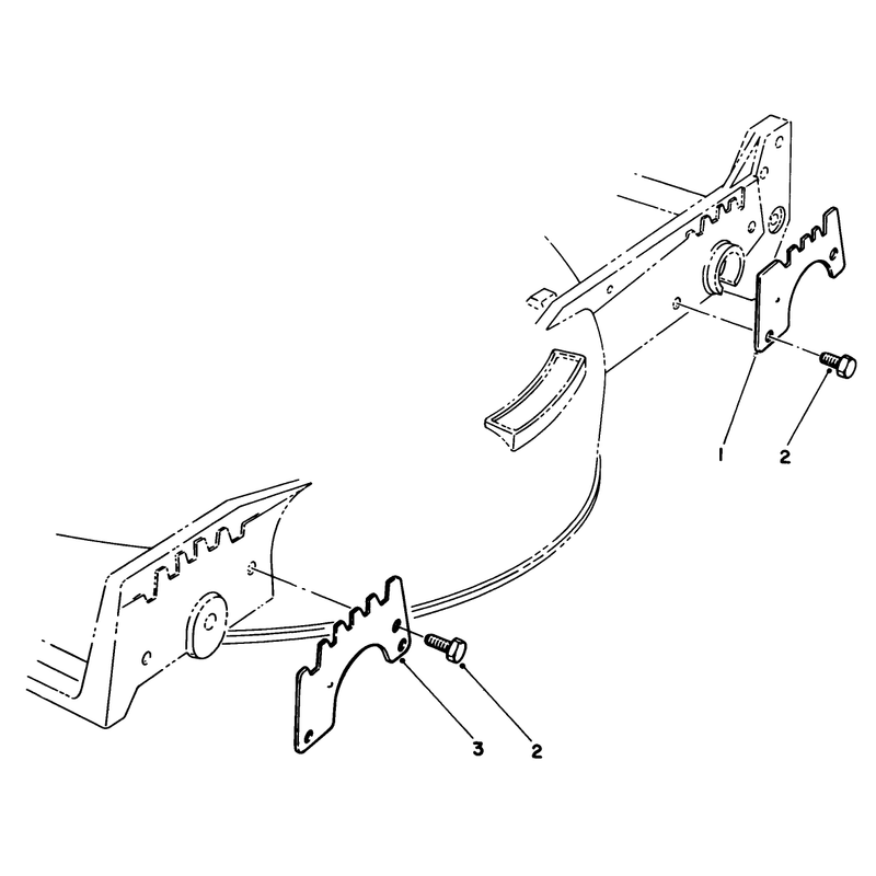 Wear Plate Kit No 49-4080 Optional