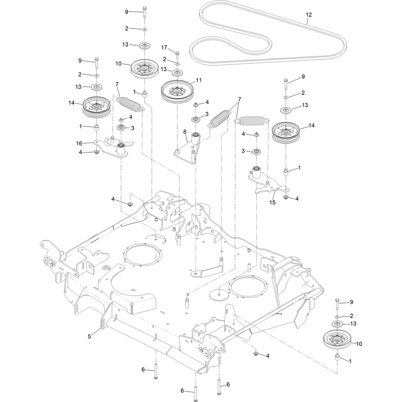 Center Deck Assembly