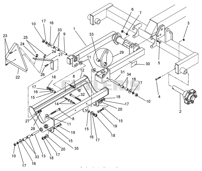 Rear Arm Assembly