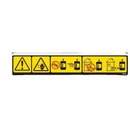 Ariens 07800507 Gravely Generator Decal, Warning (white background)
