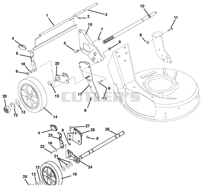 Wheels And Adjusters
