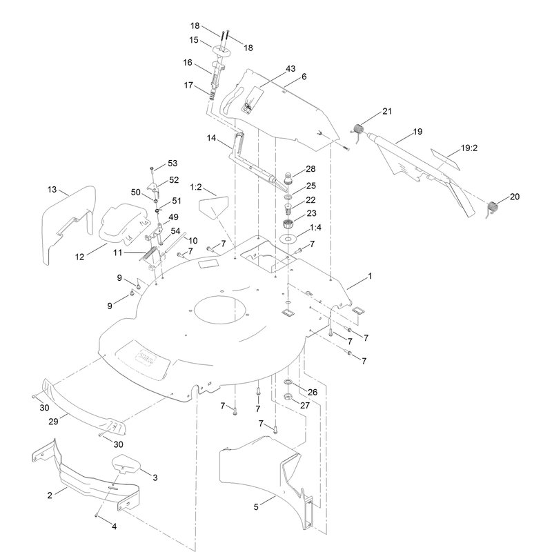 Housing and Chute Assembly