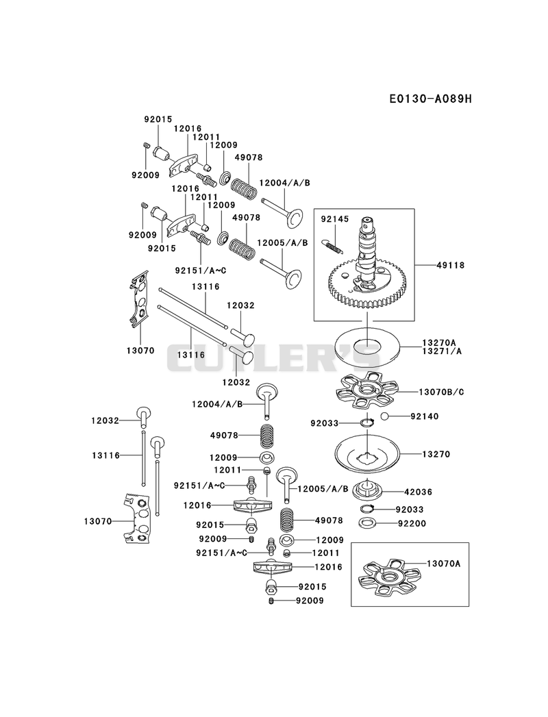 VALVE/CAMSHAFT