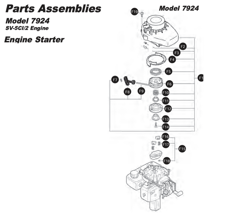 Engine Starter Assembly
