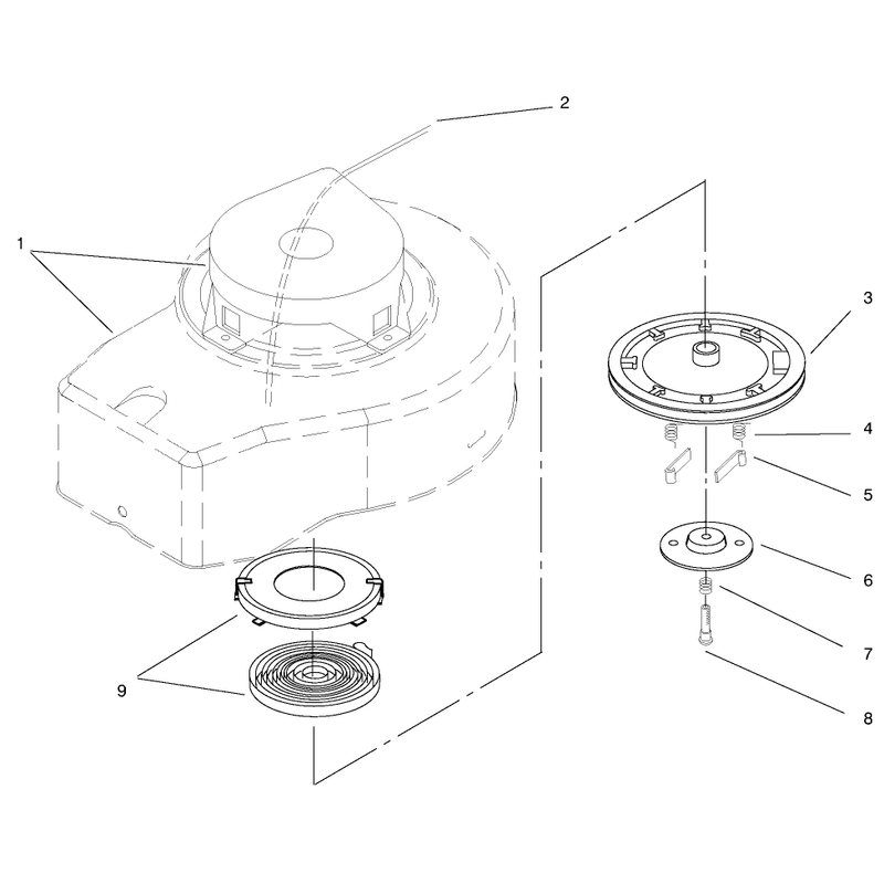 Recoil Starter Assembly