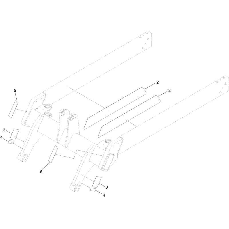 Lower Loader Arm Assembly No 140-6063