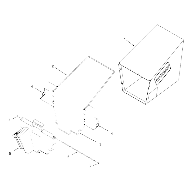 Rear Bagging Assembly Model No 20453 Only