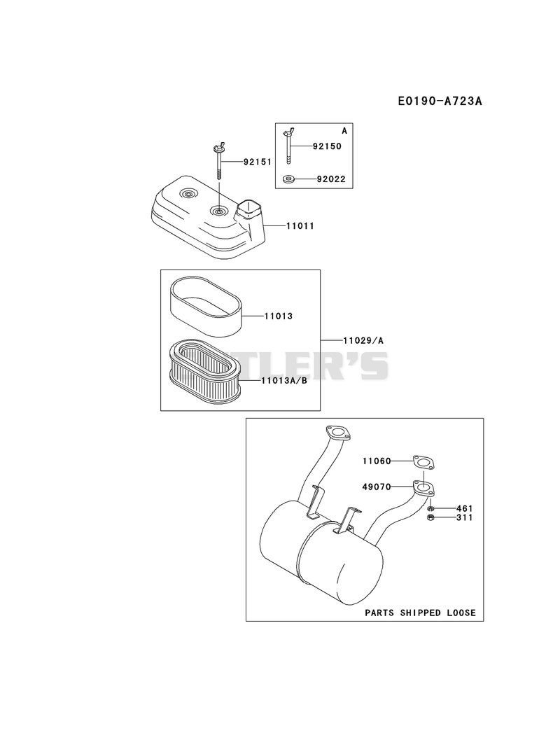 AIR-FILTER/MUFFLER