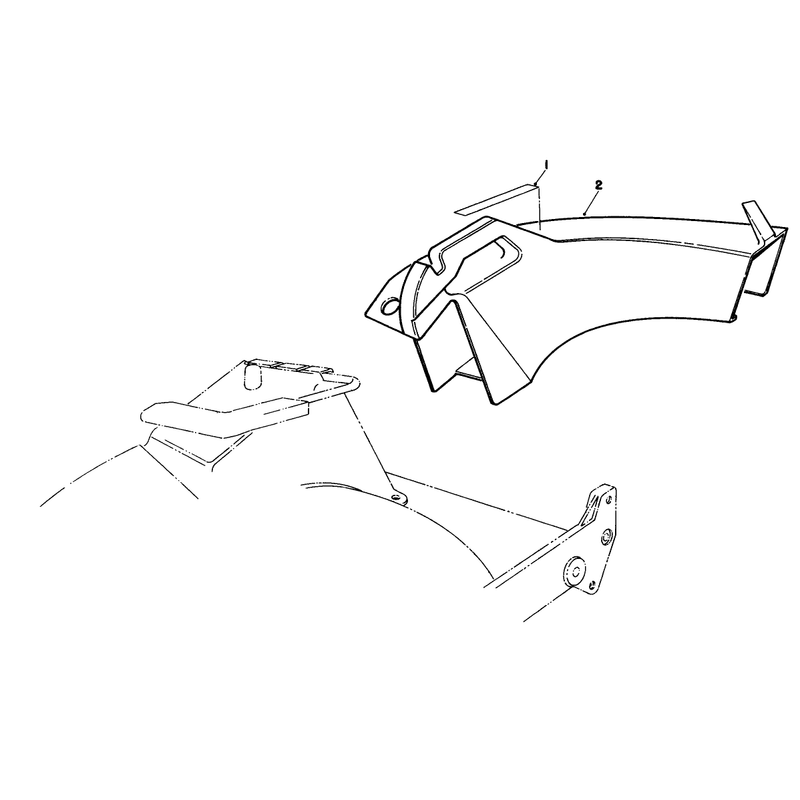 Side Discharge Chute Model No 59168 Optional