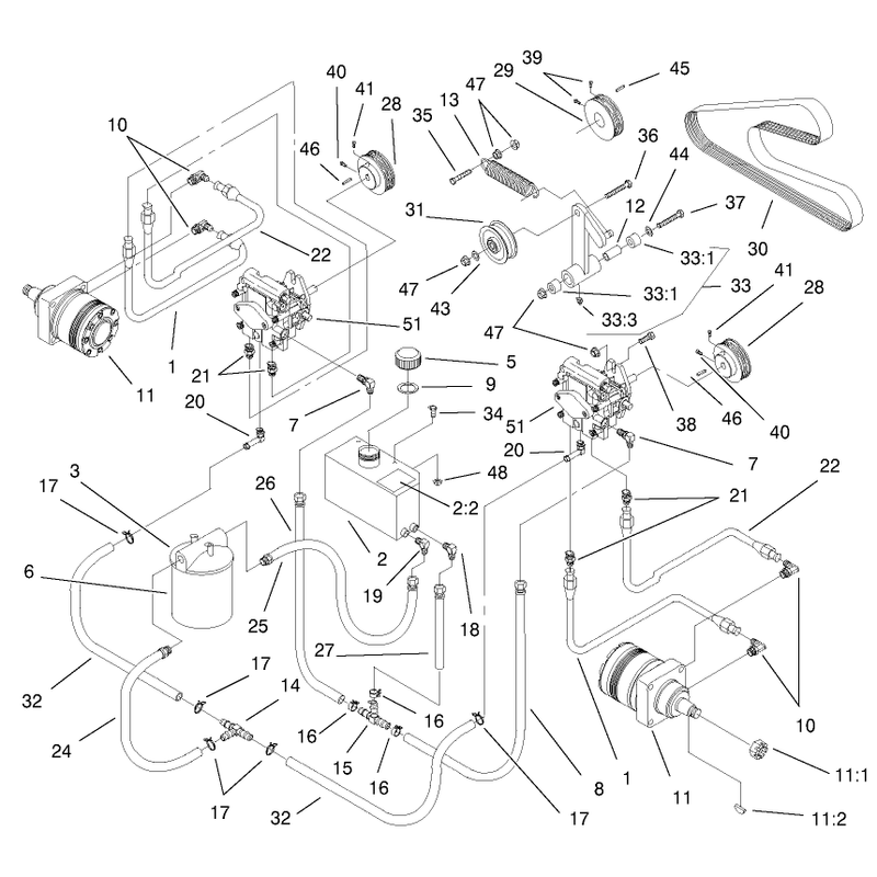 Hydraulic System Assembly
