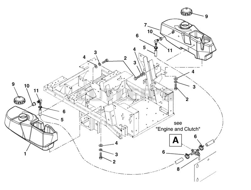 Gas-Fuel Tanks And Hoses