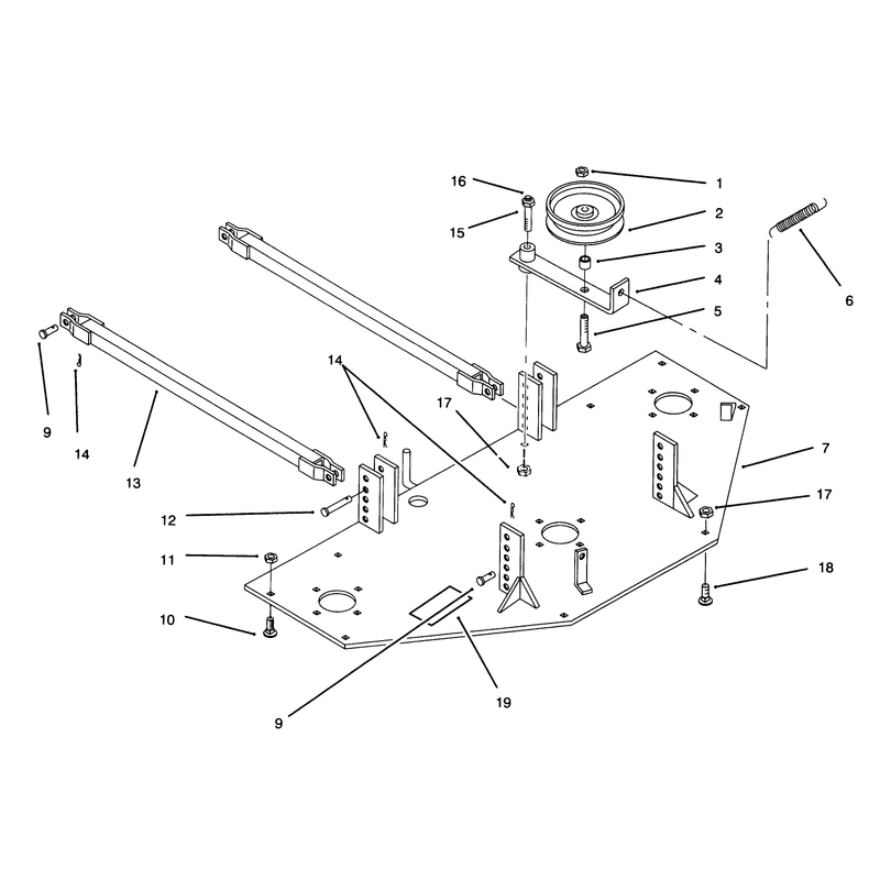 Plate & Idler Assembly