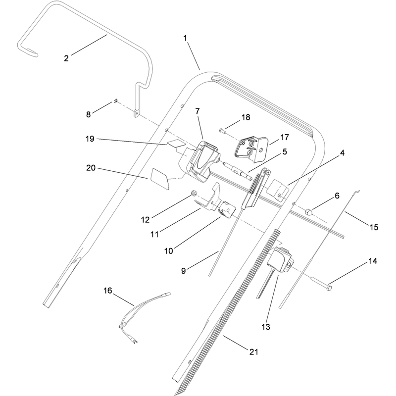 Upper Handle Assembly