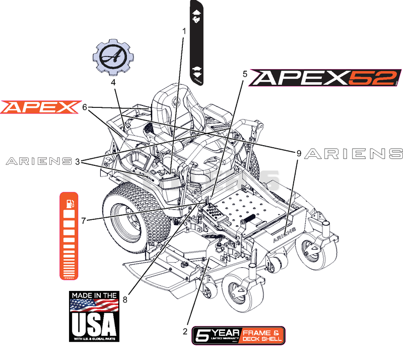 Decals - Style - 52"