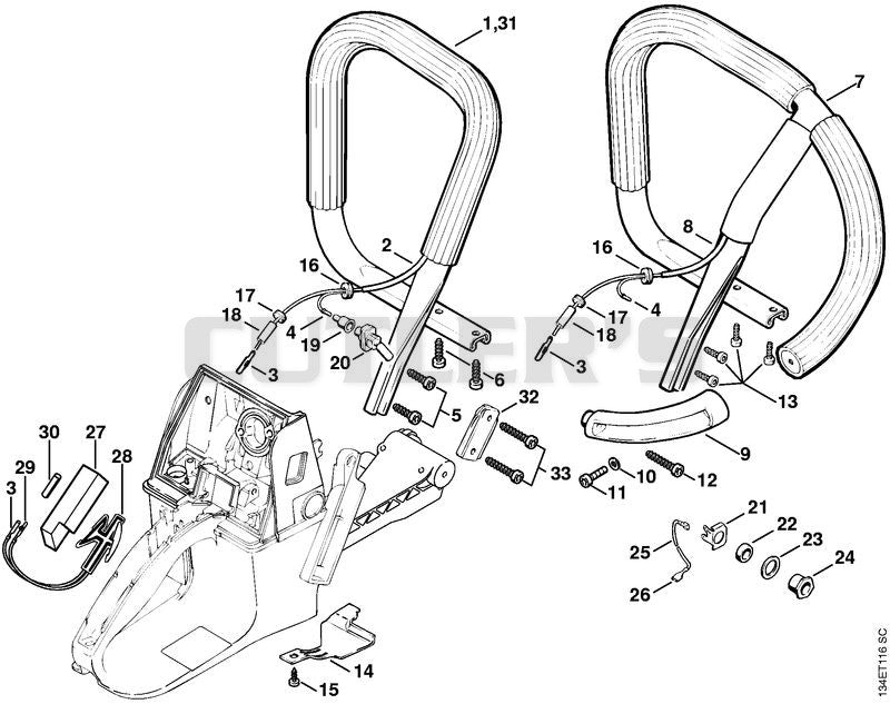 Handlebar (Heating)