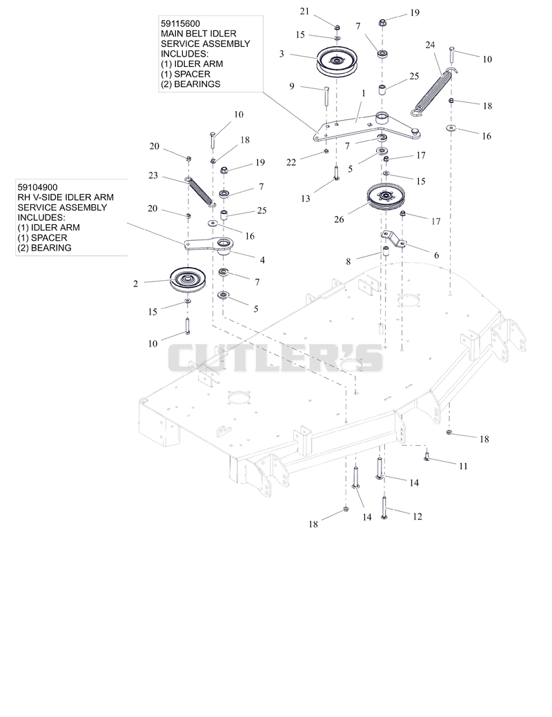 Idlers and Sheaves - 52