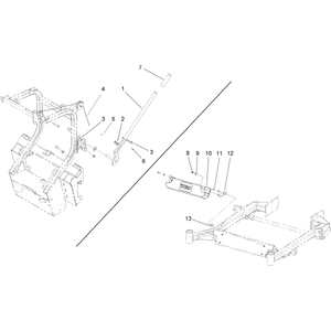 Weight and Dump Arm Assembly