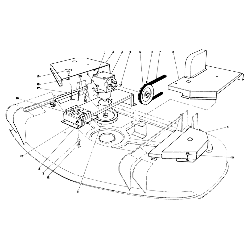 Cutting Unit Model No 30544 Continued