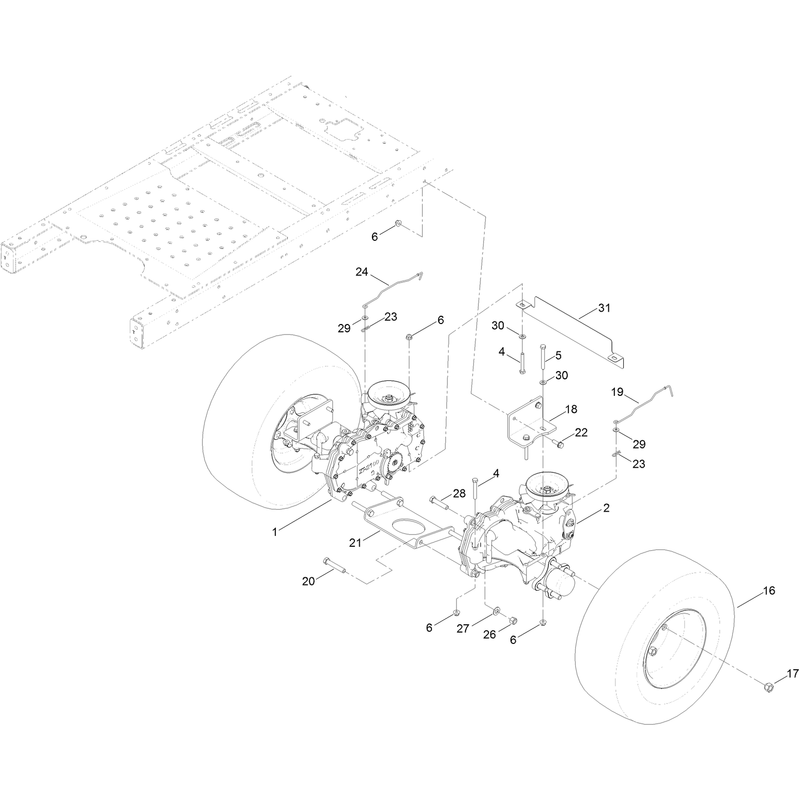 Hydro Transaxle Assembly