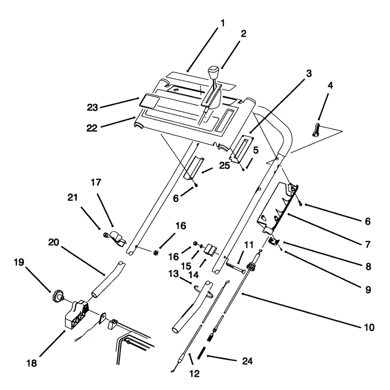 Handle Assembly Model No 20909bc Only