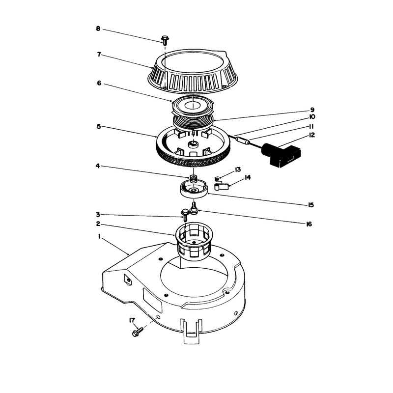Recoil Assembly Model No 47ph7
