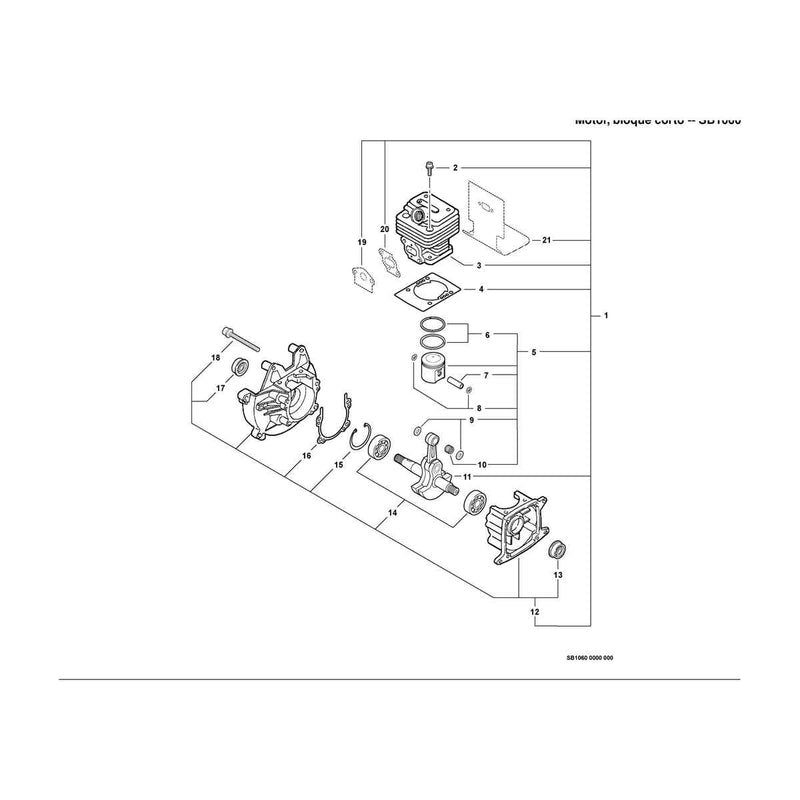 Engine, Short Block -- SB1060