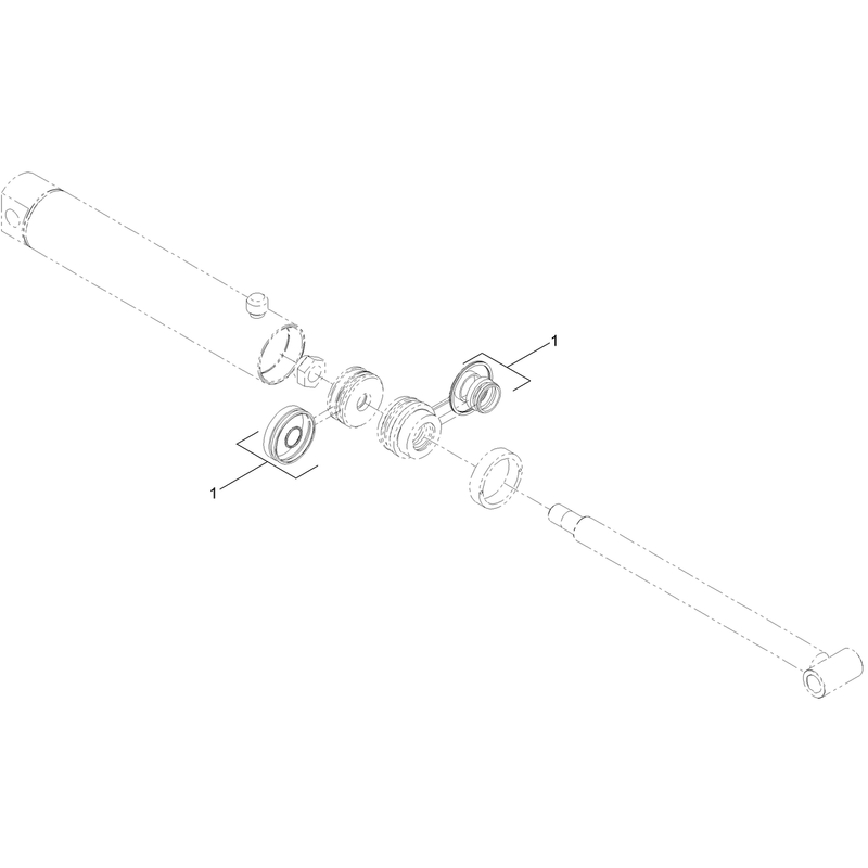 Hydraulic Cylinder Assembly No. 130-7468