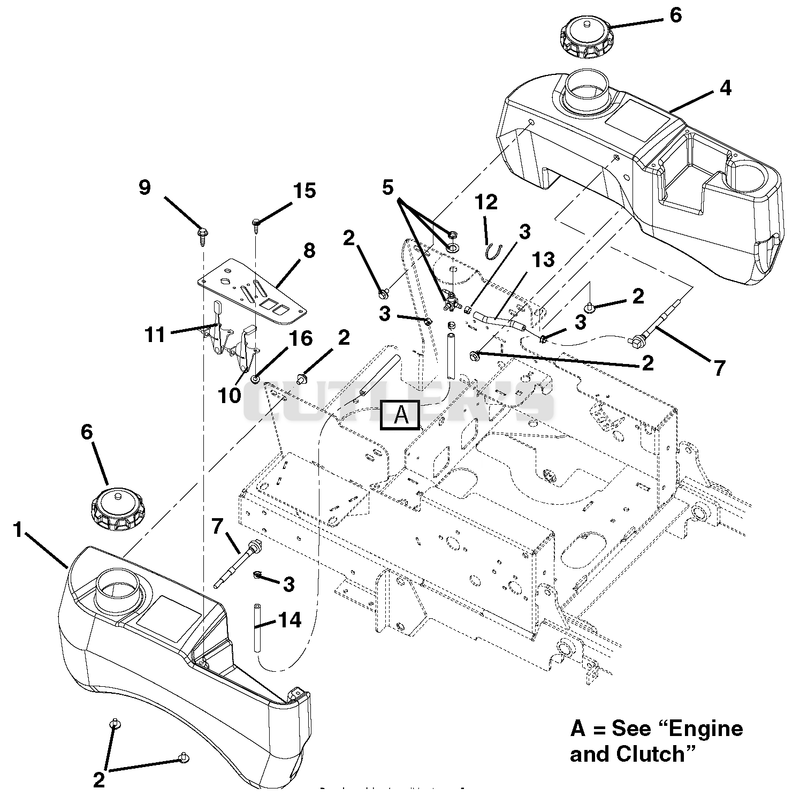 Fuel Tanks And Hoses