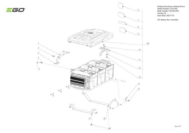 Battery Box Assembly