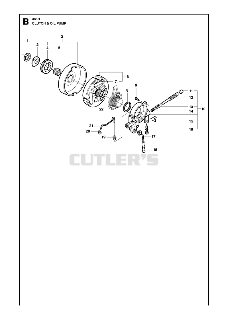 CLUTCH & OIL PUMP