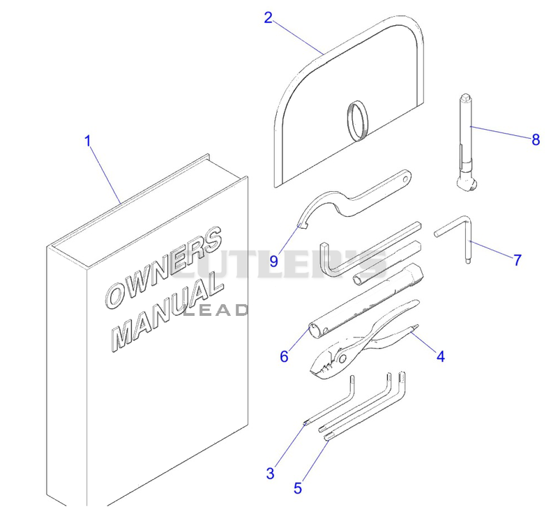 References, Tool Kit and Owners Manual