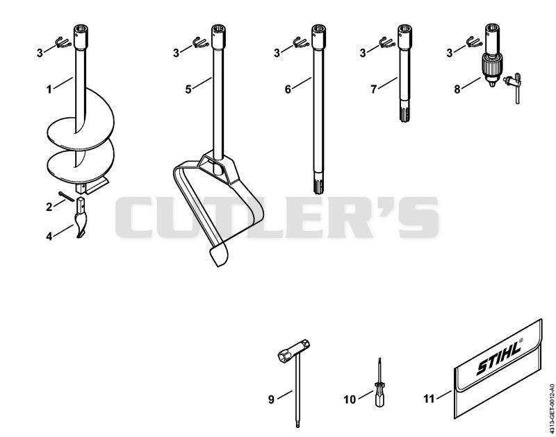 Augers, Tools, Extras