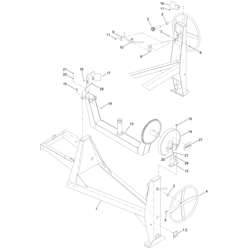 Frame and Yoke Assembly